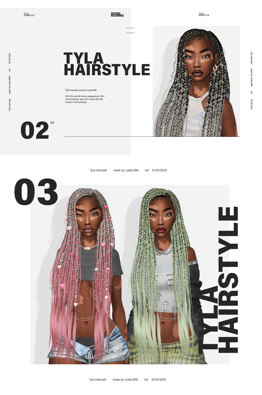 Галерея мода Прическа Tyla Hairstyle #1